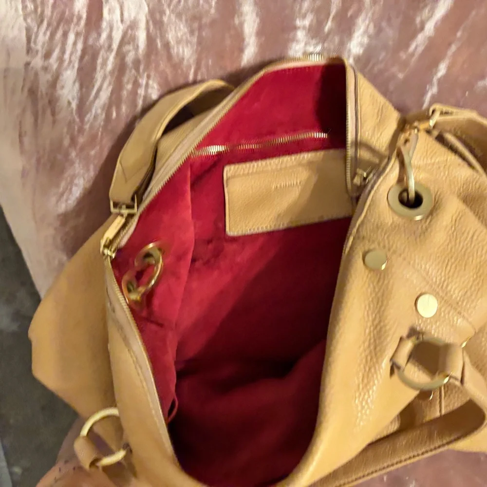 Hammitt Tan Tote with Gold Details - Picture 2 of 7
